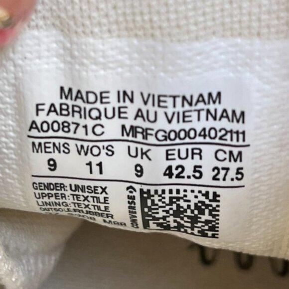 Converse Chuck Taylor All Star Lugged 2.0 Mens Size 9 Casual Shoes Sneakers - Picture 10 of 11